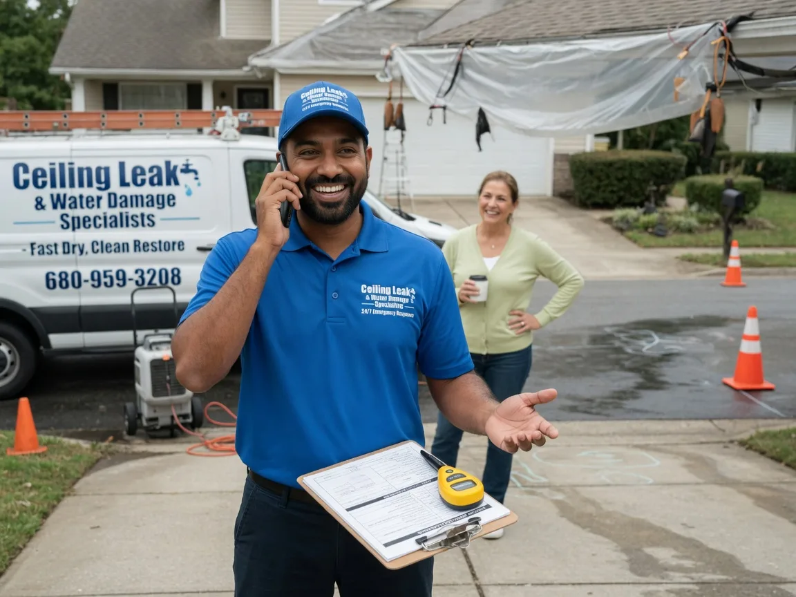 Ceiling Leak Cleanup Morganville, NJ FAQs